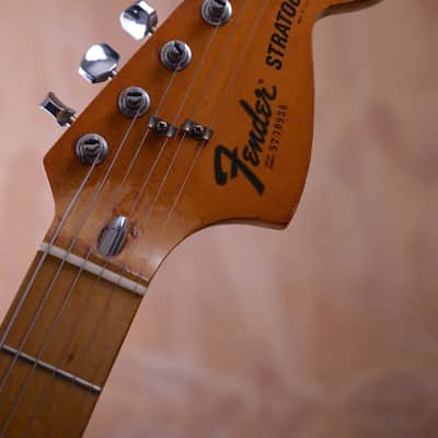 1978 Fender Stratocaster Hardtail Natural USA Vintage Electric Guitar w/ Hard Case image 5