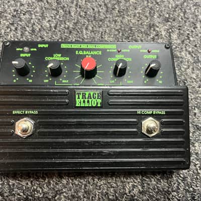 Trace Elliot AH2007S Amp Head-2103X 210 Speaker Cab-1153T 115 Speaker Cab SMX Dual Compressor Complete Vintage Stack 1996 - Black image 8