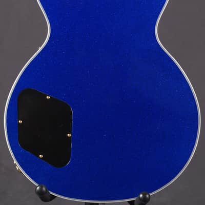 Gibson Custom Shop Les Paul Custom - Dark Blue Sparkle image 2
