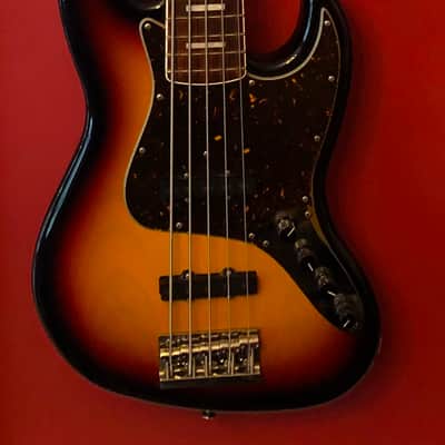 Sadowsky UV 70 5 String Bass Sunburst with Tortoise Shell image 2