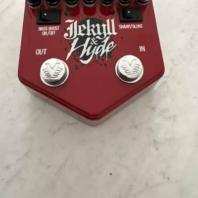 Visual Sound Jekyll & Hyde Overdrive & Distortion V2 2010s - Red image 1