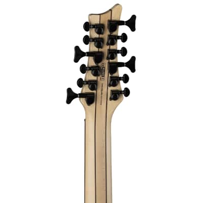 Dean Guitars Rhapsody 12 String Electric Bass, Trans Black, R12 TBK image 6