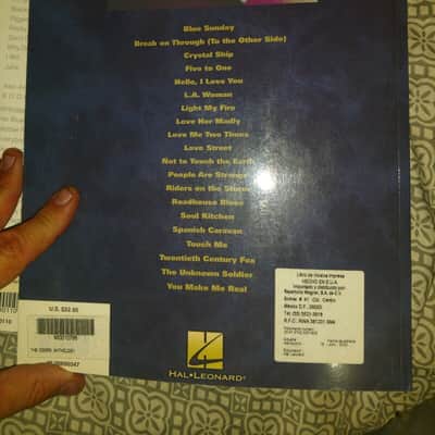 The Doors guitar tab tablature anthology hard to find songbook book image 2