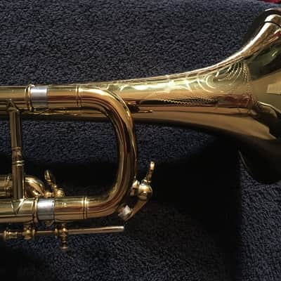 Henri Selmer Grand Prix Depose Trumpet Circa 1950 Lacquer image 10