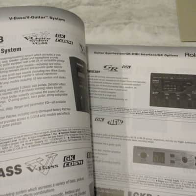 Roland Catalogs TR 909 Synthesizers- Effects - Stomp Boxes 1980's - 2000's image 3