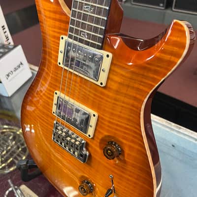 PRS Custom 24 10 top 6 String Electric Guitar Made in 2009 in Mateo Mist w/Hardcase image 7