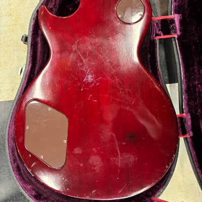 Gibson Les Paul Deluxe 1976 - Wine Red image 9