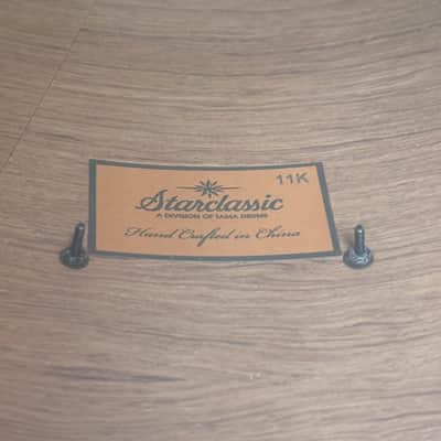 Tama Starclassic Walnut Birch 14” x 12” Floor Tom Black Clouds & Silver Lining image 19