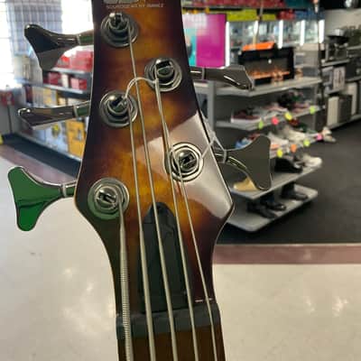 Ibanez SR400EQM-BBT Standard Soundgear Bass 2016 - Brown Burst image 4