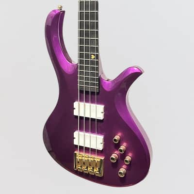 Schecter FreeZesicle 4 String Electric Bass Guitar - Freeze Purple image 3
