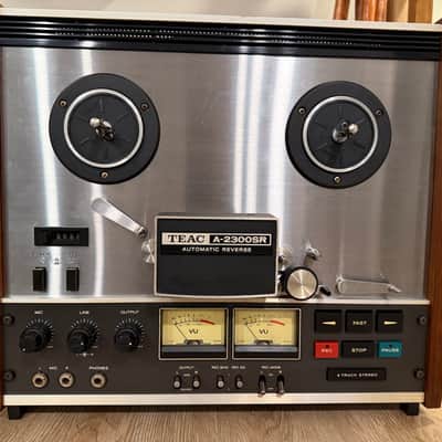 TEAC A-2300SR (Automatic Reverse)  4-Track Reel to Reel Tape Recorder image 1