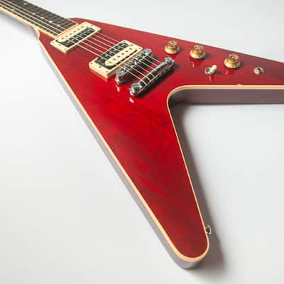 Gibson Flying V Trad Pro 2011 - Trans Cherry Apex Predator image 17