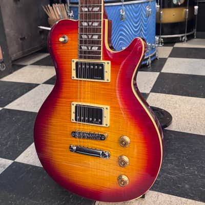 Hamer MONF‑CS‑U The Monaco Singlecut 2010s Cherry Sunburst image 2