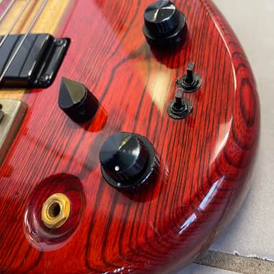 ONE DAY SALE Aria Pro II SB-Elite II 1983 - Padauk red Rautia pickups MIJ Matsumoku image 6
