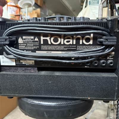 Roland AC-60 Acoustic Chorus 2-Channel 60-Watt 2x6.5" Acoustic Guitar Combo 2003 - Present - Black image 4