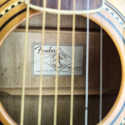 Fender Elvis Presley Signature Kingman acoustic guitar 2012 - Wildwood image 2