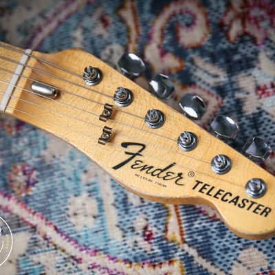 2025 Fender Custom Shop Ltd Tele Custom Heavy Relic Aged Twilight Sky image 15