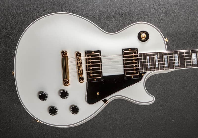Gibson Custom Shop Les Paul Custom w/Ebony Fingerboard Gloss - Alpine White image 1