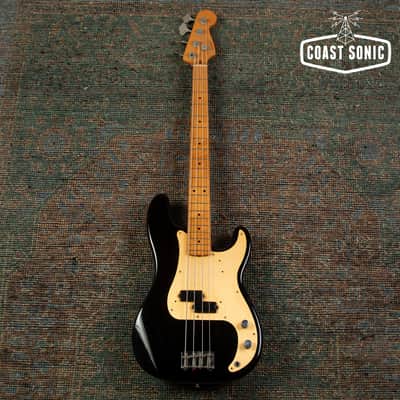 1995 Fender American Vintage Reissue '57 Precision P Bass AVRI Dimarzio w/case image 2