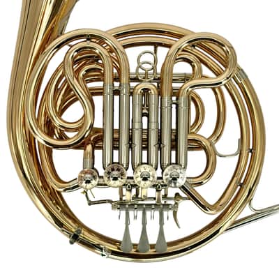 Verus VG - F/Bb Double French Horn - Gold Brass - Detachable Bell - Lacquered Finish image 2