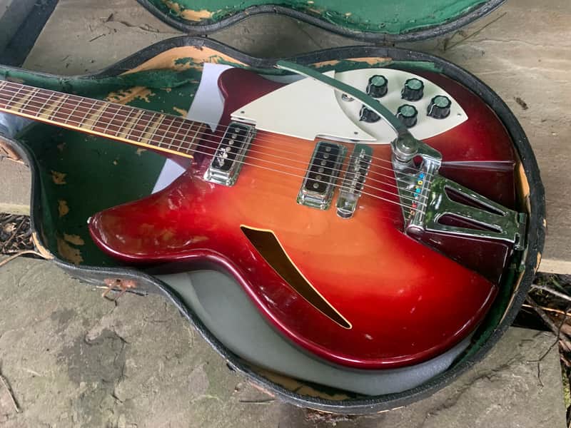 Greco Semi Hollow (Model 360 Clone) 1968-1974 - Fire Glo image 1