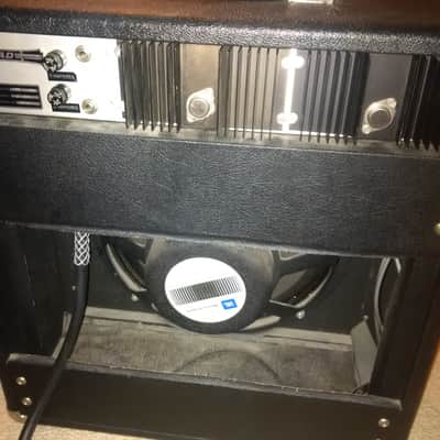 EMRAD Johnny Smith Master Amp, 70s Black & Silver image 4