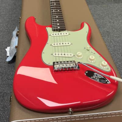 Fender Masterbuilt 63 Stratocaster NOS - Kyle McMillin 2024 - Fiesta Red image 1