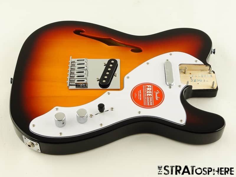 Fender Squier Affinity Telecaster Thinline LOADED BODY, Tele 3TS image 1