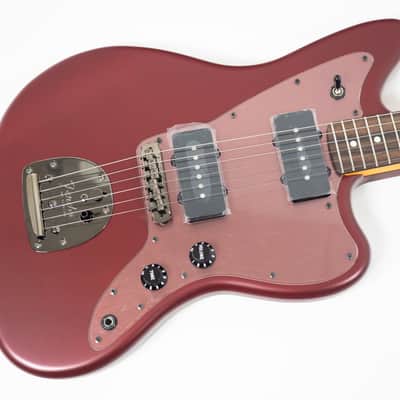 [SALE Ends June 30] [NEW] Fender Made in Japan Hybrid II 2026 Collection Jazzmaster Matte Inferno Red Satin Metallic Rosewood image 5