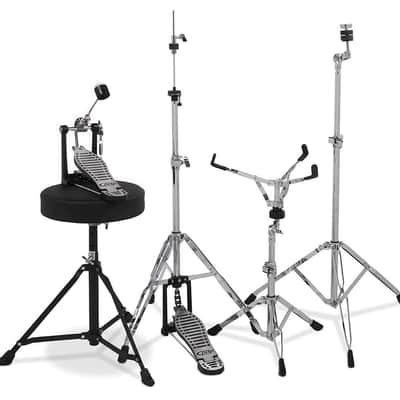 Pacific Drums Center Stage Complete Drumkit, 5 Drum Set, Ruby Red Sparkle, 7x10, 8x12, 14x16 Floor, 16x22 Kick, 5x14 Snare (PDCE2215KTRR) image 6