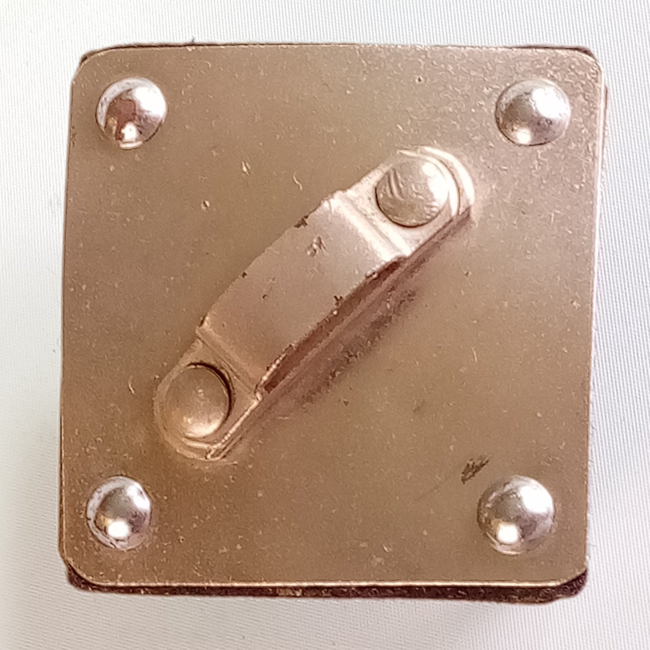 Gretsch Diamond Mount Ride Tom Shell/Bass Drum Rail Nickel Black Felt Vintage50s — main photograph