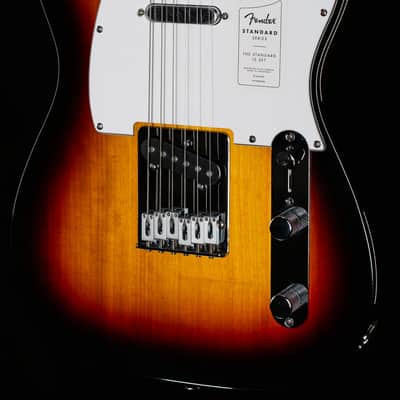 Fender Standard Telecaster Laurel Fingerboard White Pickguard 3-Color Sunburst (270) image 1