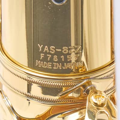 Yamaha YAS-82ZII 'Custom Z' Professional Alto Saxophone in Lacquer SN F78157 image 16