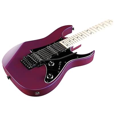 Ibanez Genesis Collection RG550-PN 6-String Solid Body Electric Guitar with Maple Fretboard, Right-Handed, Purple Neon image 6