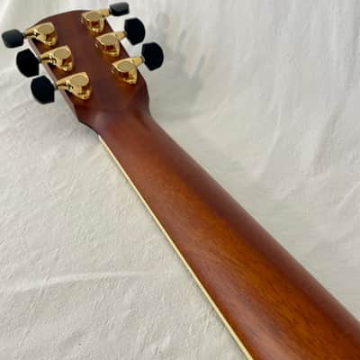 YAIRI KY FYM94 (Folk Masterworks) (2022) 61419 Solid Spruce, Solid Khaya Mahogany. Handmade in Japan. Hiscox case. image 16