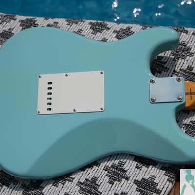 Fender ST-57 MIJ '57 Stratocaster Reissue - Sonic Blue - Made in Japan Pro Set Up w Perfect Frets/Action/Intonation! image 10