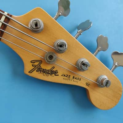 Fender Custom Shop Jazz Bass 1998 Burgundy Mist image 3