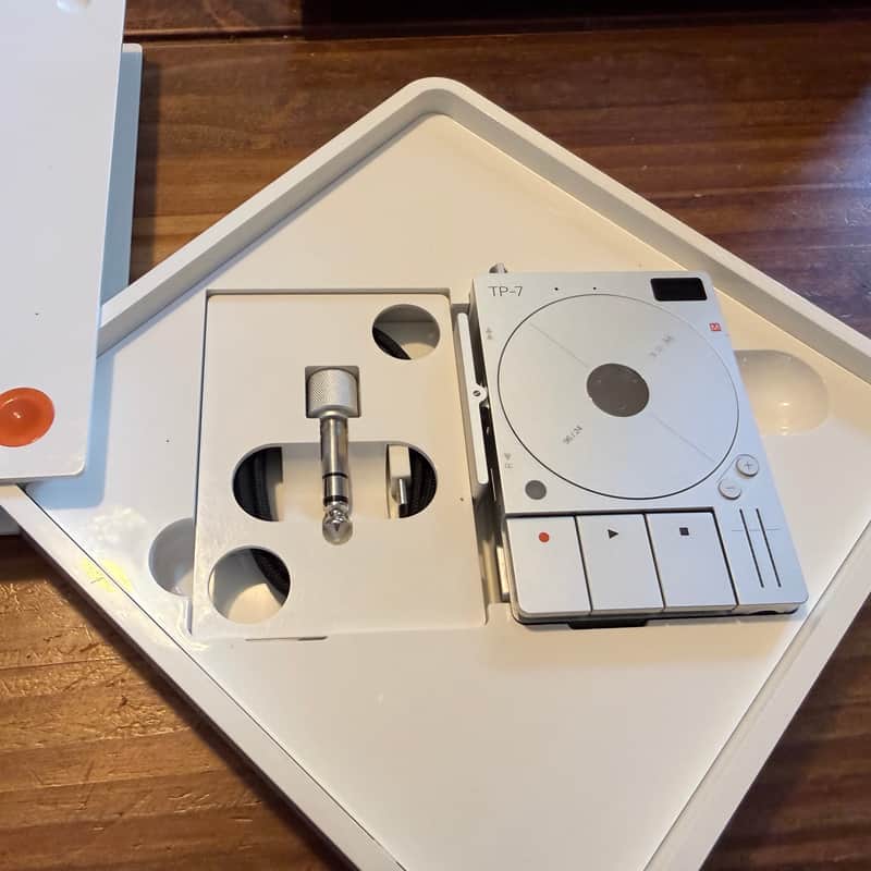 Teenage Engineering TP-7 Tape Recorder 2023 - Present - Silver image 1