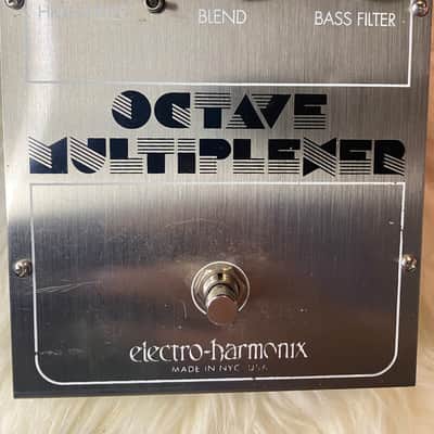 90’s/00’s Electro-Harmonix Octave Multiplexer (Large Box) 2000s - Silver image 2