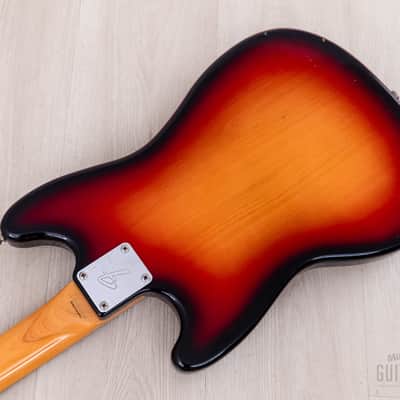 1997 Fender Mustang MG69-65 Sunburst '70s-Spec Non-Catalog Finish, Japan CIJ image 14