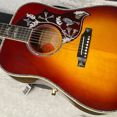 NEW! Gibson Hummingbird Custom Koa - Dealer Select - Autumnburst - Authorized Dealer - Custom Shop - 4.85 lbs - G07194 image 13