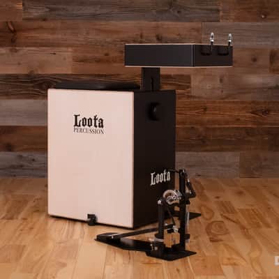 LOOTA PERFORMER DRUM KIT, COAL BLACK, WITH RIGHT FOOT PEDAL image 6
