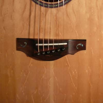 Warrior Acoustic Queen Anna Brazilian Grand Auditorium Cutaway  2000's Natural image 2