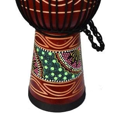 Ecko 50CM Carved Djembe - Candy image 2