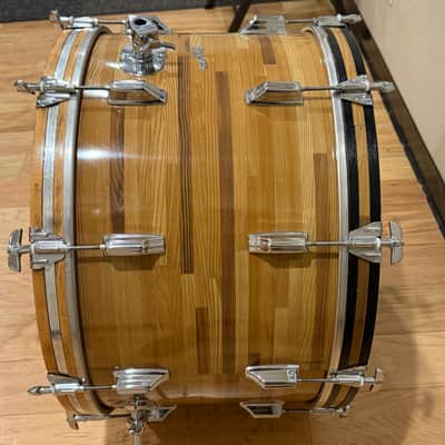 Rogers Fullerton Butcher Block 14x24" Bass Drum (Rm4) image 6