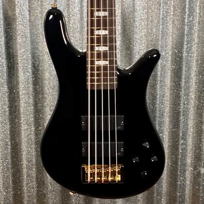 Spector Icon NS-5 Bolt-On Black Gloss 5 String Bass #0556