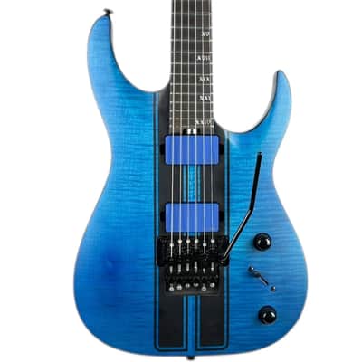 Schecter Banshee GT FR 2022 - Satin Trans Blue image 1