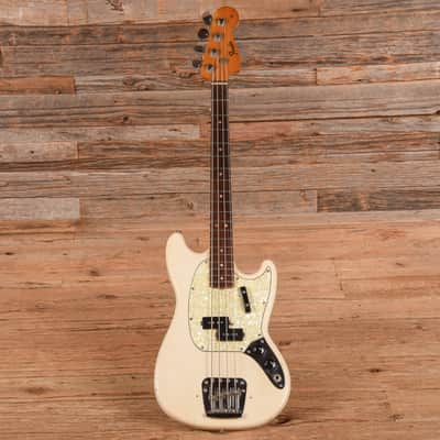Fender Mustang Bass White 1966 image 4