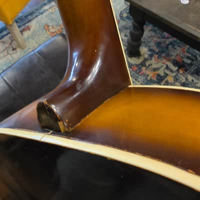 1959 Kay K6116 - Gleaming Auditorium Model - Acoustic Guitar - Sunburst image 21