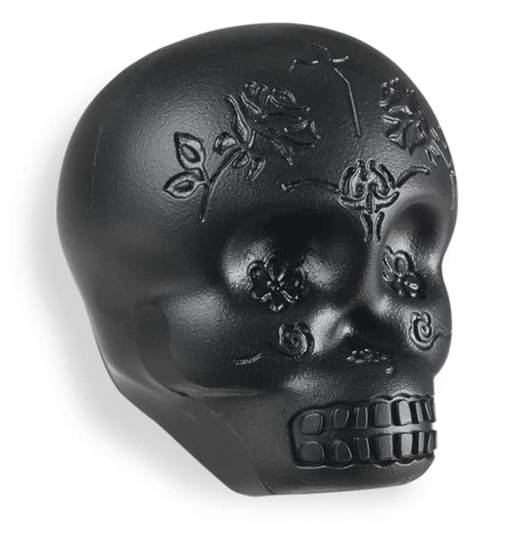 Latin Percussion Sugar Skull Shaker- Black image 1